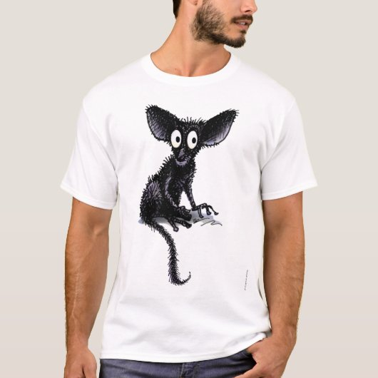 Cute Funny Aye-Aye T-shirt (Voorkant)