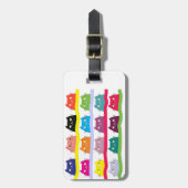 Cute Funny Bagagelabel (Voorkant verticaal)