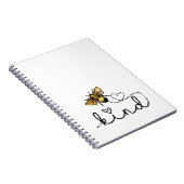 Cute & Funny Be Sind Notitieboek (Rechterzijde)