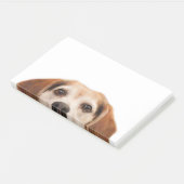 Cute Funny Beagle Dog Modern Trendy Post-it® Notes (Schuin)