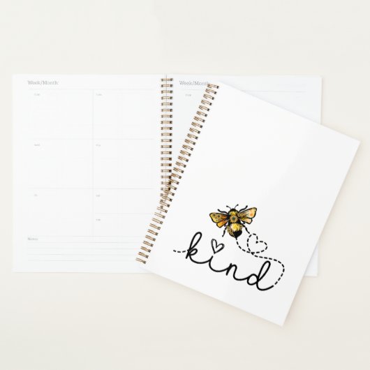 Cute & Funny Bee Sind Planner (Display)