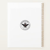 Cute & Funny Bee Sind Planner (Achterkant)