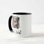 Cute Funny 'Best-Tea' Friendship Photo Mok (Voorkant links)