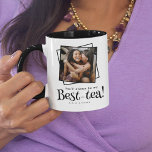 Cute Funny 'Best-Tea' Friendship Photo Mok<br><div class="desc">Show een vriend hoeveel ze voor je betekent met deze 'spel op woorden' Best-Tea Mok. Upload eenvoudig uw eigen afbeelding en pas de naam/namen aan.</div>