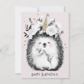 Cute Funny Birthday Card (Voorkant)