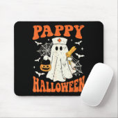 Cute Funny Boo Ghost Nurses Pappy Halloween Obgyn  Muismat (Met muis)