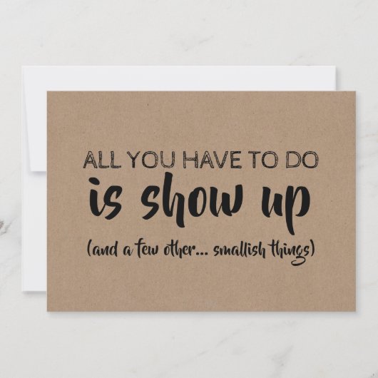 Cute Funny Bridesmaid / Maid of Honor proposal Kaart (Voorkant)