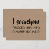 Cute Funny Bridesmaid / Maid of Honor proposal Kaart (Voorkant / Achterkant)