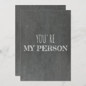 Cute Funny Bridesmaid / Maid of Honor proposal Kaart (Voorkant / Achterkant)