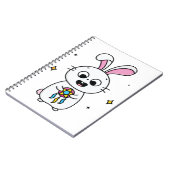 Cute & Funny Bunny Notitieboek (Linkerzijde)