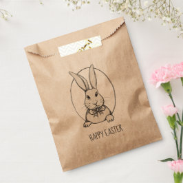 Cute Funny  Bunny Specialized Happy Easter Bedankzakje