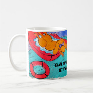 Cute Funny Cartoon Dog Koffiemok