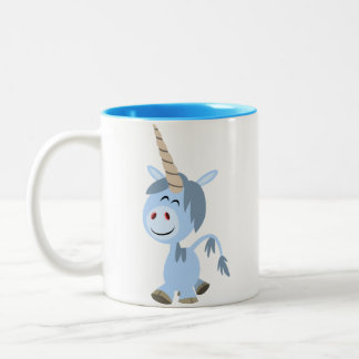 Cute Funny Cartoon Unicorn Mok