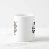 Cute Funny Cat 'I can't Adult Today' Coffee Mug Koffiemok (Center)