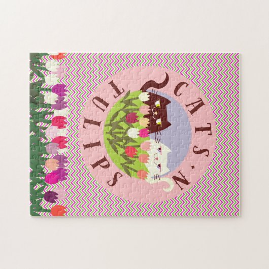 Cute Funny Cats Legpuzzel (Horizontaal)