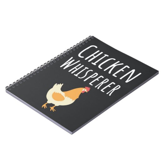 Cute Funny Chicken Gifts Farm Animals Farmer Notitieboek (Linkerzijde)