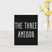 Cute Funny Cinco de Mayo de Three Amigos Gift Kaart (Gele Bloem)