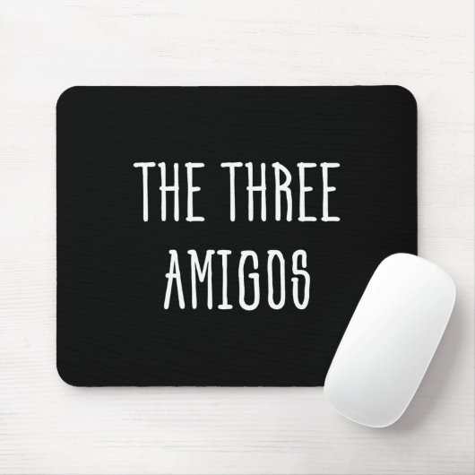 Cute Funny Cinco de Mayo de Three Amigos Gift Muismat (Met muis)