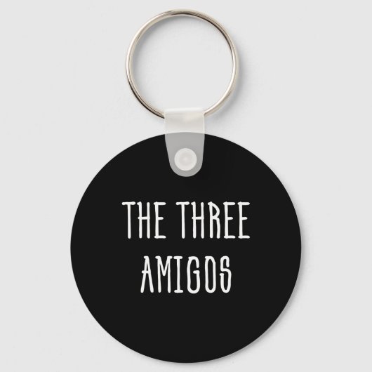 Cute Funny Cinco de Mayo de Three Amigos Gift Sleutelhanger (Voorkant)