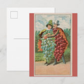 Cute Funny Couple Valentijnsdag Briefkaart (Voorkant / Achterkant)