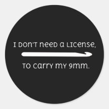 Cute Funny Crochet 9mm Hook Gezegde