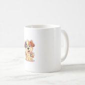 Cute & Funny Dog Mug Awesome Gift Koffiemok (Voorkant rechts)