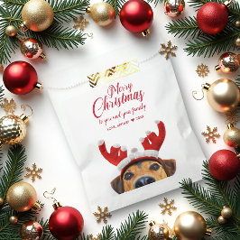 Cute Funny Dog Reindeer Antler Headband Kerstband Bedankzakje