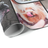 Cute & Funny Dogs Foto Collage wrappapier Cadeaupapier (Rol Hoek)