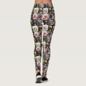 Cute & Funny Dogs Photo Collage leggings (Achterkant)