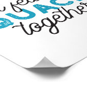 Cute Funny Ducks Puns Quote Design Poster (Hoek)