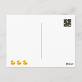 Cute Funny Ducks Puns Quote II Briefkaart (Achterkant)