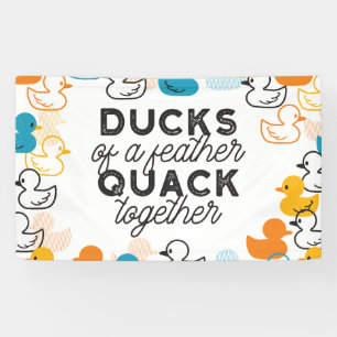 Cute Funny Ducks Puns Quote II Spandoek