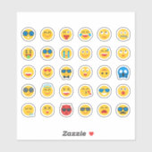 Cute & Funny Emoji Sticker Set (Vel)