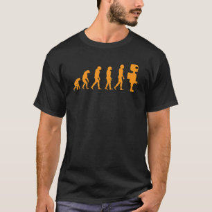 Cute Funny Evolution to Robot Machine Electronics T-shirt