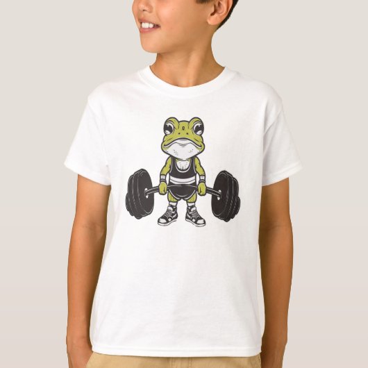 Cute Funny Frog T-shirt (Voorkant)