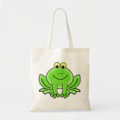 Cute Funny Frog Tote Bag (Voorkant)