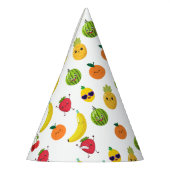 Cute Funny Fruit Birthday Paper Party Hats Feesthoedjes (Links)