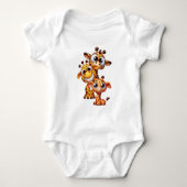 Cute Funny Giraffe Romper (Voorkant)