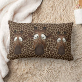 Cute Funny Giraffes Animal Fur Pattern Kussen (Deken)
