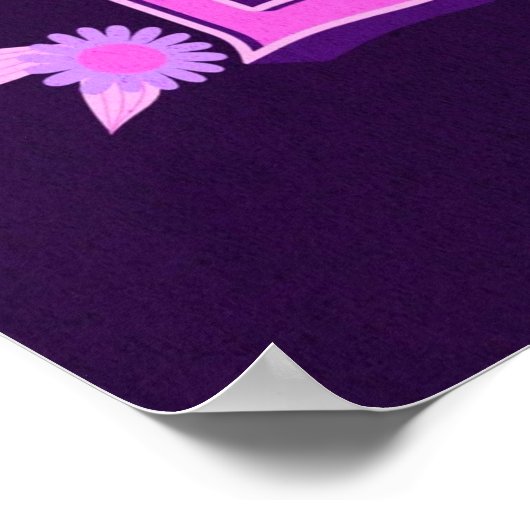 Cute Funny Gnome die je gelukkig maakt Poster (Hoek)