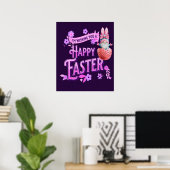 Cute Funny Gnome die je gelukkig maakt Poster (Thuiskantoor)