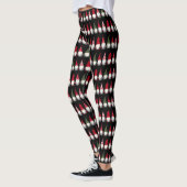 Cute Funny Gnomes Pattern Kerstmis Leggings (Links)