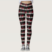 Cute Funny Gnomes Pattern Kerstmis Leggings (Voorkant)