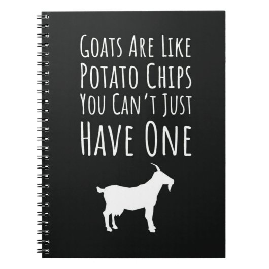 Cute Funny Goat Farmer Gifts Animal Farming Notitieboek (Voorkant)
