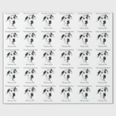 Cute Funny Great Dane Dog Quote Spoiled Pet Humor Cadeaupapier (Vlak)