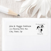 Cute Funny Great Dane Dog Quote Spoiled Pet Humor Etiket (Insitu)