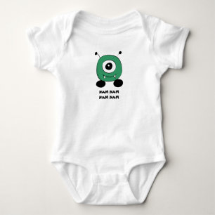 Cute Funny Green Alien Romper