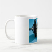 Cute Funny Gym Cat - Check Meowt Koffiemok (Links)