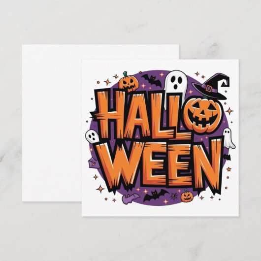Cute funny halloween (Voorkant / Achterkant)