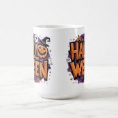 Cute funny halloween koffiemok (Center)